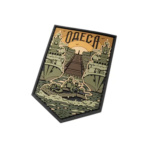 ПВХ Патч (шеврон) "Одесса" олива