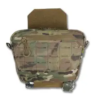 Сумка-напашник XL Kiborg с баллистическим пакетом 2 класс защиты Militex GU Сordura Multicam