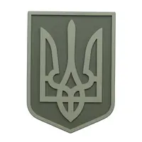 ПВХ Патч (шеврон) "Герб" олива