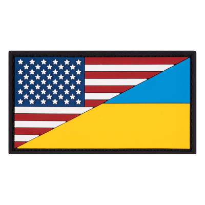 ПВХ Прапор Укр/Сша кольоровий