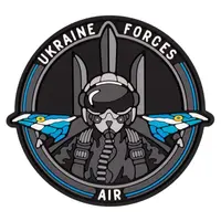 ПВХ патч Ukraine Forces air