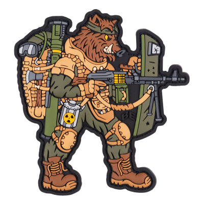 ПВХ патч Tactical Wild Boar