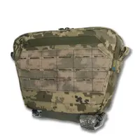 Сумка-напашник XL Kiborg з балістичним пакетом 2 клас захисту Militex GU Сordura Pixel