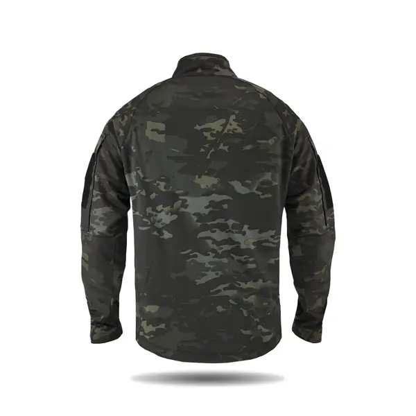Тактична сорочка УБАКС UA (CoolPass) з довгим рукавом Black Multicam-S
