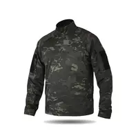 Тактична сорочка УБАКС UA (CoolPass) з довгим рукавом Black Multicam-M