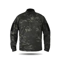 Тактична сорочка УБАКС UA (CoolPass) з довгим рукавом Black Multicam-M