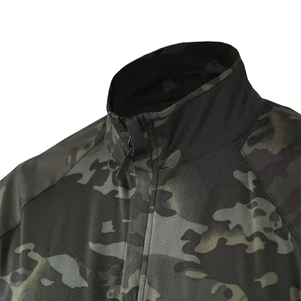 Тактична сорочка УБАКС UA (CoolPass) з довгим рукавом Black Multicam-M