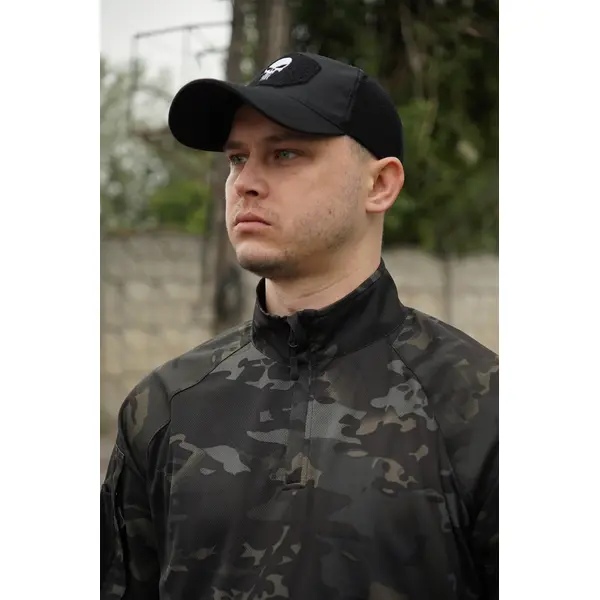Тактична сорочка УБАКС UA (CoolPass) з довгим рукавом Black Multicam-XXL