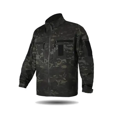 Китель Twill FS черный мультикам-S