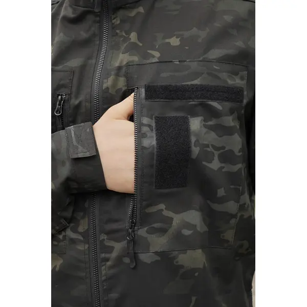 Кітель Twill FS чорний мультикам-M