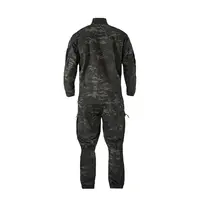 Костюм тактичний Twill FS чорний мультикам ( штани+кітель )-S