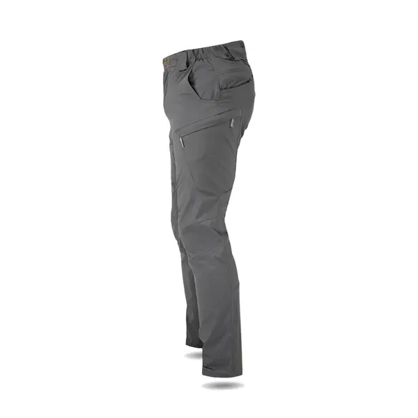Брюки стрейч BR Flex Shadow серые-3XL