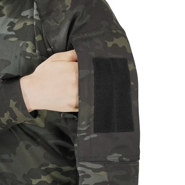 Костюм тактичний Twill FS чорний мультикам ( штани+убакс ) -L