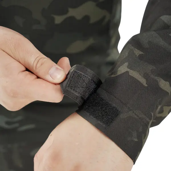 Костюм тактичний Twill FS чорний мультикам ( штани+убакс ) -2XL