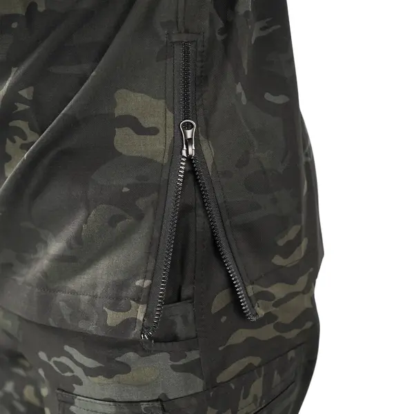 Костюм тактичний Twill FS чорний мультикам ( штани+кітель )-M