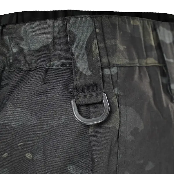 Костюм тактичний Twill FS чорний мультикам ( штани+кітель )-3XL
