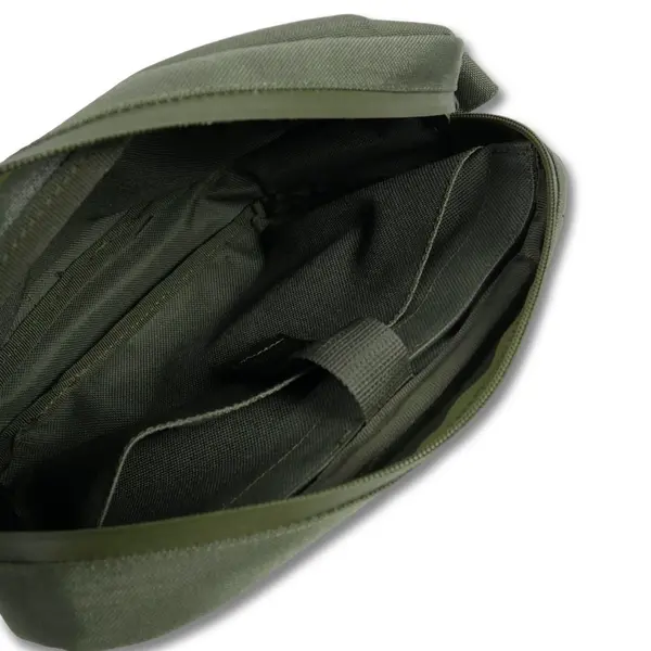 Сумка-напашник XL Kiborg з балістичним пакетом 2 клас захисту Militex GU Сordura Khaki