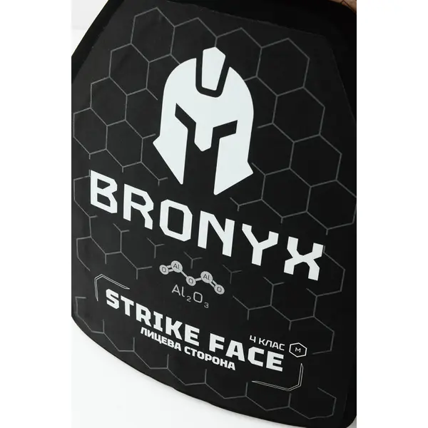 Комплект бронеплит (2шт) Bronyx (4.72 кг) (4 клас) 250*300