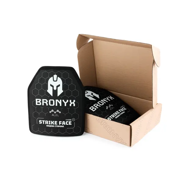 Комплект бронеплит (2шт) Bronyx (4.72 кг) (4 клас) 250*300