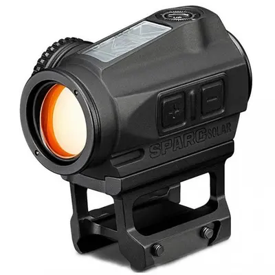 Коллиматорный прицел Vortex Sparc Solar Red Dot на Weaver с точкой 2 МОА и солнечной батареей (SPC-404) (06708)