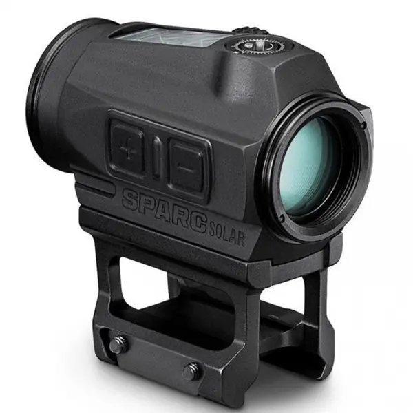 Коллиматорный прицел Vortex Sparc Solar Red Dot на Weaver с точкой 2 МОА и солнечной батареей (SPC-404) (06708)