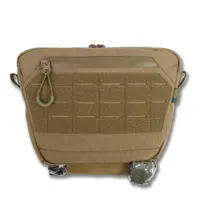 Сумка-напашник XL Kiborg з балістичним пакетом 2 клас захисту Militex GU Сordura Coyote