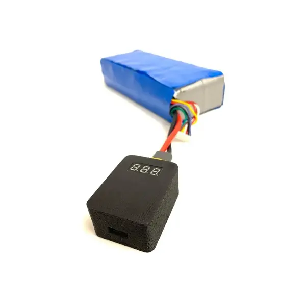 Переходник блок питания для зарядки телефона от FPV-аккумулятора 1 USB