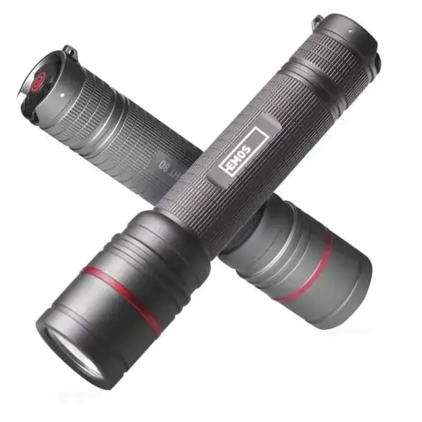 Фонарь аккумуляторный Emos P3180 Ultibright 80 600 Lm 2600 mAh металл фокус