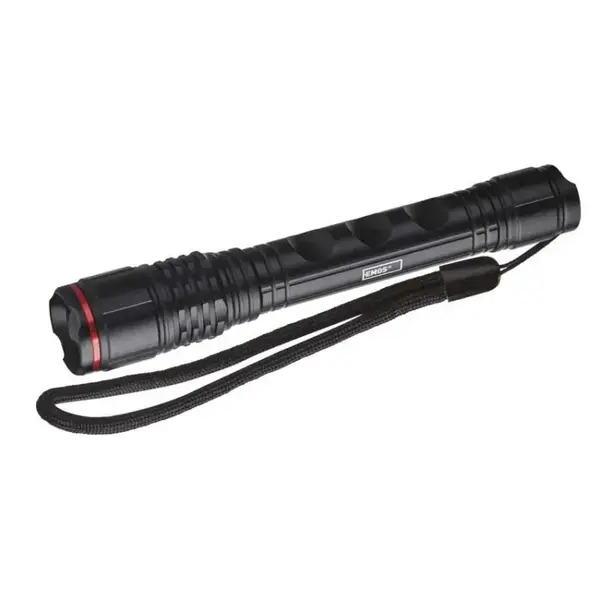Фонарь ручной Emos P3113 120 Lm 2xAAA металл фокус