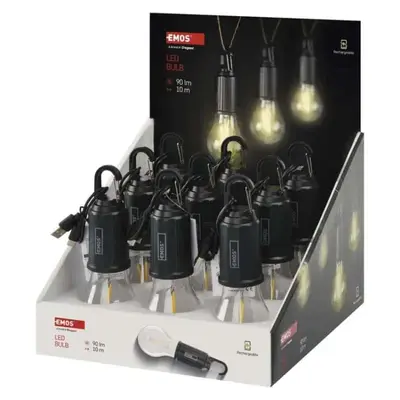 Фонарь лампа LED Emos P4719 90 Lm Li-Ion 400 mAh пластик