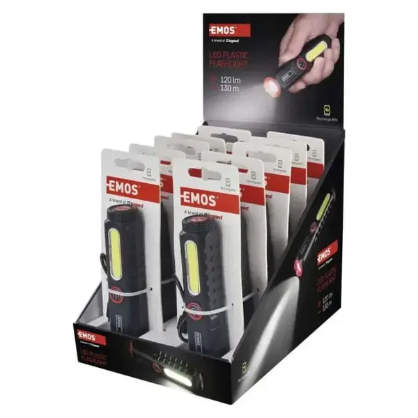 Ліхтар акумуляторний Emos P4720 120 Lm 400 mAh Li-Ion