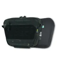 Сумка-напашник XL Kiborg з балістичним пакетом 2 клас захисту Militex GU Сordura Dark Multicam