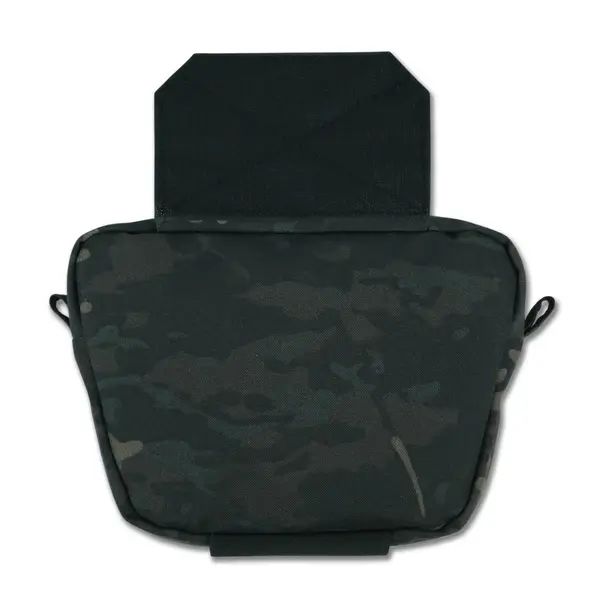 Сумка-напашник XL Kiborg з балістичним пакетом 2 клас захисту Militex GU Сordura Dark Multicam
