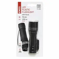 Фонарь ручной Emos P4702 75 Lm 3×AAA пластик фокус