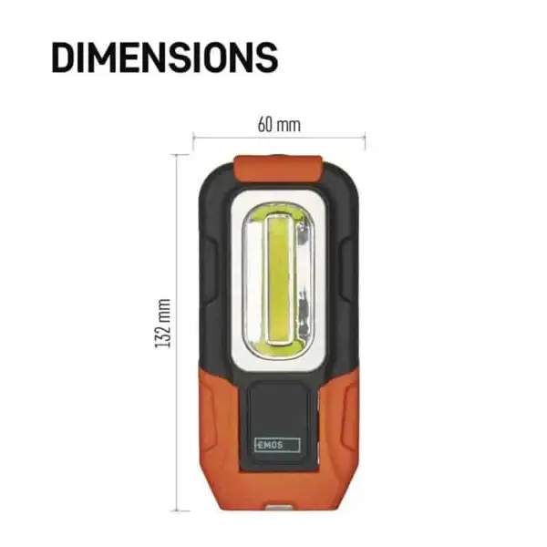 Лiхтар ручний Emos P3888 180 Lm 3×AAA пластик