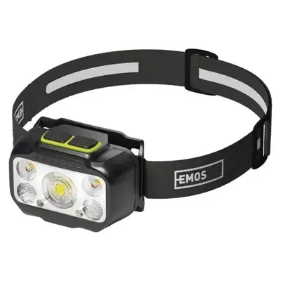 Фонарь налобный аккумуляторный Emos P3546 550 Lm 110 m Li-Pol 1000 mAh / 3×AAA