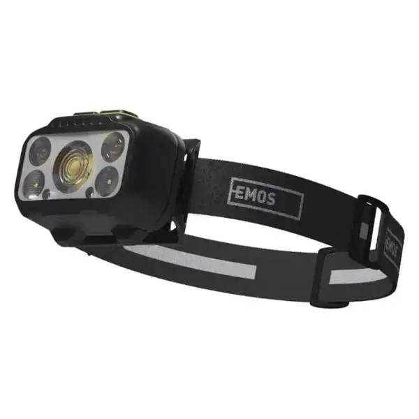 Фонарь налобный аккумуляторный Emos P3546 550 Lm 110 m Li-Pol 1000 mAh / 3×AAA