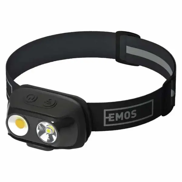 Фонарь налобный аккумуляторный Emos P3542 COB LED 500 Lm Li-pol 1200 mAh