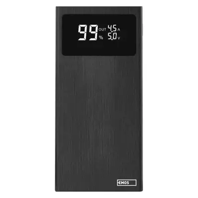 Повербанк EMOS B0532B 22,5W/20000mAh, черный, PD20W