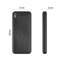 Повербанк EMOS B0571B 22,5W/10 000mAh, чорний, PD20W