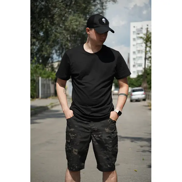 Шорти тактичні Oper FS чорний мультикам -46