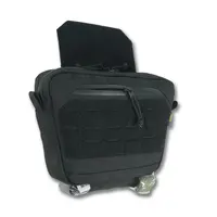 Сумка-напашник XL Kiborg с баллистическим пакетом 2 класс защиты Militex GU Сordura Black