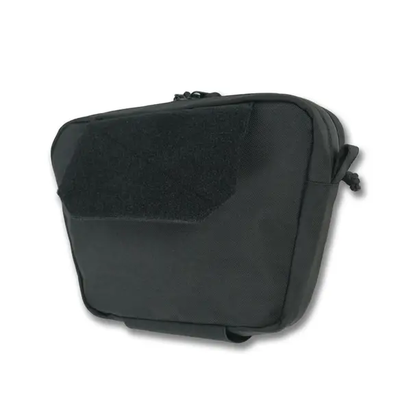 Сумка-напашник XL Kiborg з балістичним пакетом 2 клас захисту Militex GU Сordura Black