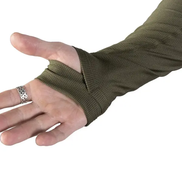 Лонгслів Camotec Chiton Hood CoolPass(олива)-S