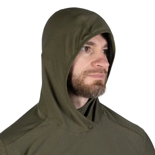 Лонгслів Camotec Chiton Hood CoolPass(олива)-M