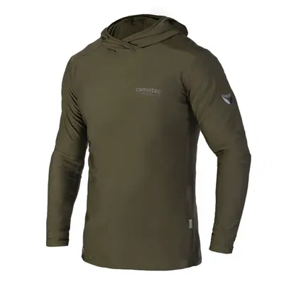 Лонгслів Camotec Chiton Hood CoolPass(олива)-2XL