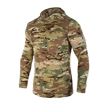 Лонгслів Camotec Chiton Hood CoolPass(мультикам)-S