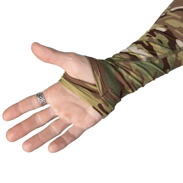 Лонгслів Camotec Chiton Hood CoolPass(мультикам)-M
