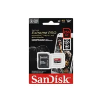 SanDisk Extreme PRO 256 ГБ microSDXC U3 V30 — карта пам'яті з SD-адаптером