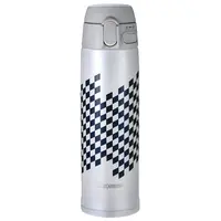 Термокухоль Zojirushi SM-TAE 0,48 л з візерунком Ichimatsu Moyo білий
